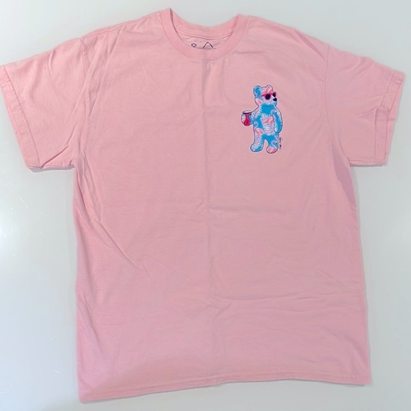 *NEW* Riot Society Pink T-Shirt - Picture 1 of 4
